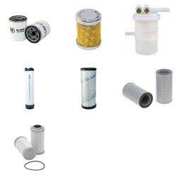 HYUNDAI R 25Z-9 Filter Service Kit w/Mitsubishi S3L2 Eng. 2010-