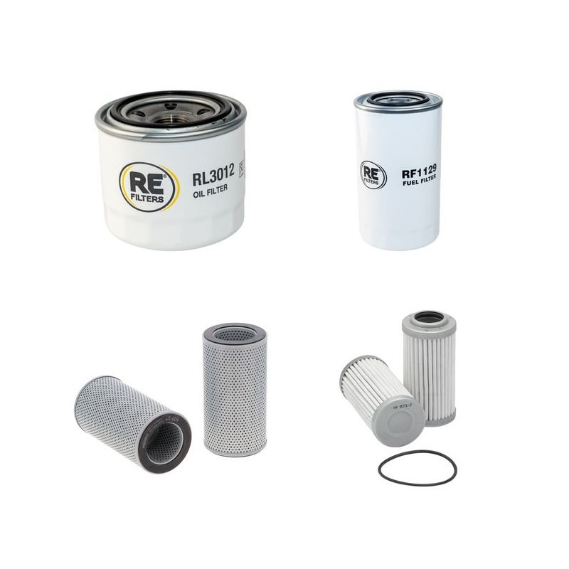 Filter Kit for Hyundai R35Z-7A with Yanmar 3Tnv88 Engine 2008-