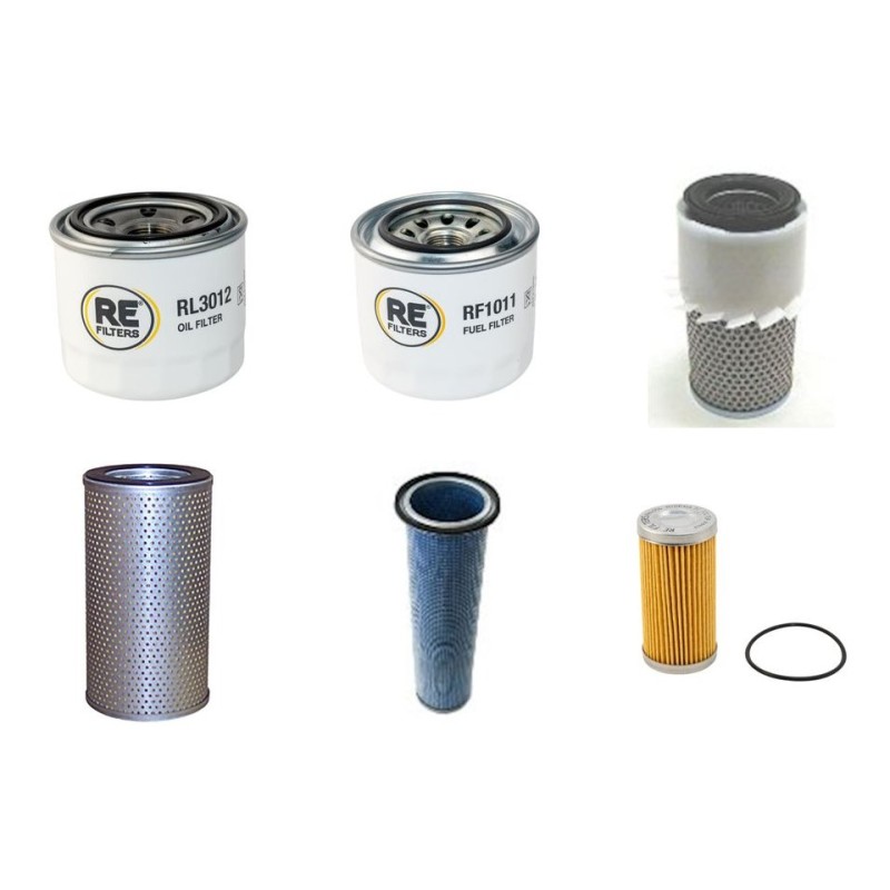 Filter Kit for Hyundai Robex 55W-3 with Yanmar 4TNE94 Engine Yr -2004