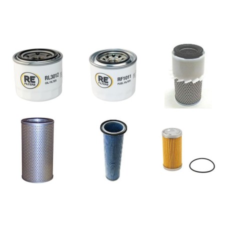 Filter Kit for Hyundai Robex 55W-3 with Yanmar 4TNE94 Engine Yr -2004