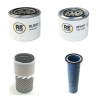 HYUNDAI ROBEX 55 W-3 Filter Service Kit w/Yanmar 4TNE94 Eng. Air, Oil, Fuel Filters Yr -2004