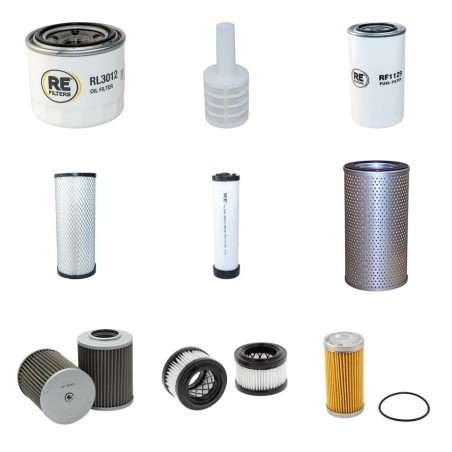 HYUNDAI ROBEX 55-7 Filter Service Kit w/Yanmar 4TNV94L Eng. Serial No 0410-