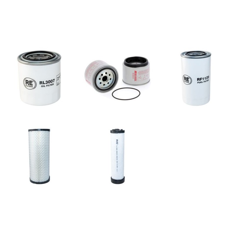 HYUNDAI ROBEX 55-7A Filter Service Kit w/Yanmar 4TNV98 Eng. Air, Oil, Fuel Filters