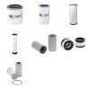 HYUNDAI R 55W-7A Filter Service Kit w/Yanmar 4TNV98 Eng.   YR  2008-