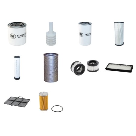 Filter Kit for Hyundai Robex 80-7 with Yanmar 4TNV (94L, 98) Engine