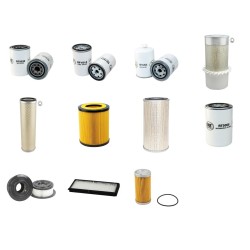 Filter Kit for Hyundai R130LC-3 with Cummins 4Bta3.9 Engine -2002 SN -1933