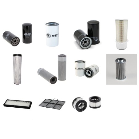 Filter Kit for Hyundai Robex 140LC-7A with Mitsubishi D04F-TAA Engine