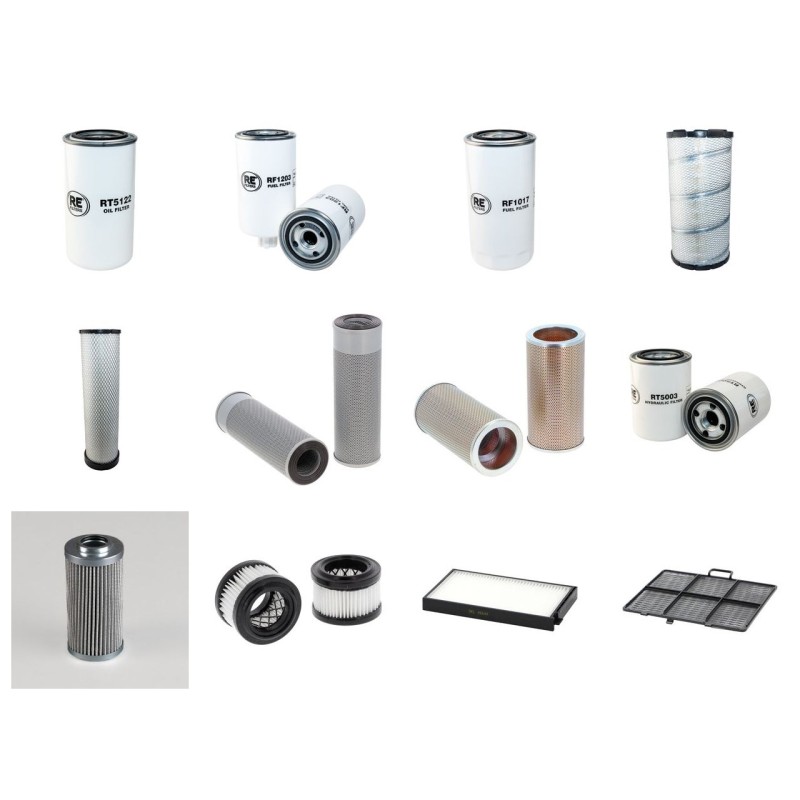 HYUNDAI R 140W-9 Filter Service Kit w/Cummins Qsb 6.7 Eng. 2010-