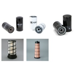 Filter Kit for Hyundai R145CR-9 Air Oil Fuel Filters with MITSUBISHI D04FD-TAA Engine YR 2010-