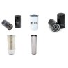 Filter Kit for Hyundai R160LC-7A Air Oil Fuel Filters with Mitsubishi D04FG-TAA Engine YR 2007-