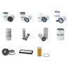 Filter Kit for Hyundai R170W-3 with Cummins 6BTA5.9 Engine SN -431
