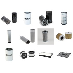 HYUNDAI R 180 LC-9 Filter Service Kit w/Mitsubishi D04FG-TAA Eng.   YR  2010-