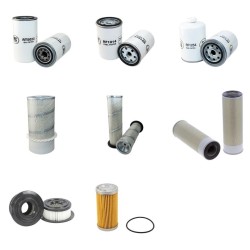 HYUNDAI R 200LC Filter Service Kit w/Cummins 6Bt5.9 Eng. Yr -2003