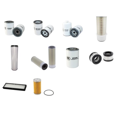 HYUNDAI R 200W-3 Filter Service Kit w/Cummins 6Bt5.9 Eng.