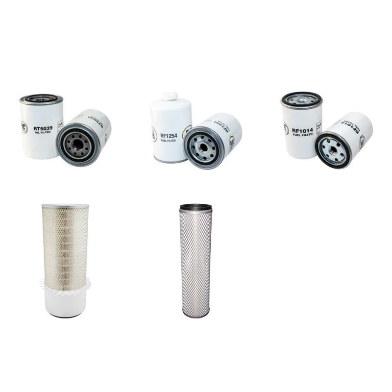 HYUNDAI R 200 W-3 Filter Service Kit Air Oil Fuel Filters w/Cummins 6BT5.9 Eng.