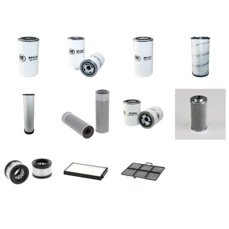 HYUNDAI R 210NLC-9 Filter Service Kit w/Cummins Engine Eng.