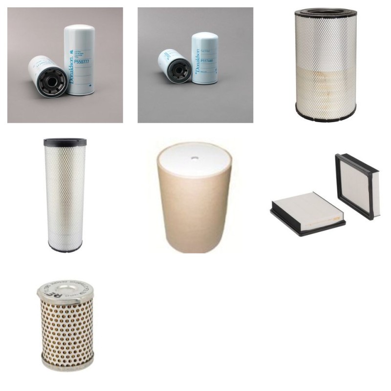 Filter kit for Case CX 460 with Isuzu Engine
