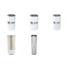HYUNDAI R 250 LC-7A Filter Service Kit Air Oil Fuel Filters w/Cummins QSB6.7 Eng.   YR  2007-