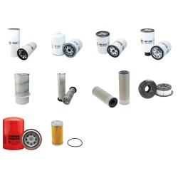 HYUNDAI R 280LC Filter Service Kit w/Cummins 6Ct8.3 Eng.
