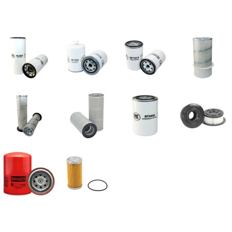 Filter Kit for Hyundai R290LC with Cummins 6Ct8.3 Engine