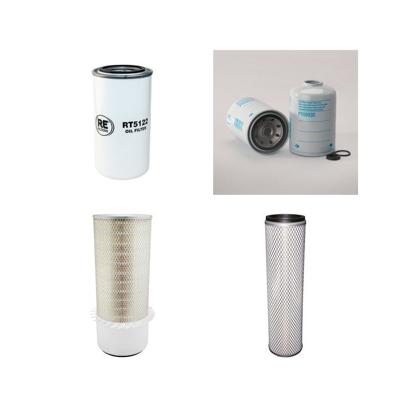 Filter Kit for Hyundai R290LC-7Tier2 Air Oil Fuel Filters with Cummins Engine Engine