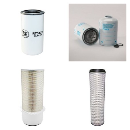 HYUNDAI R 290 LC-7 Tier2  Filter Service Kit Air Oil Fuel Filters w/Cummins ENGINE Eng.