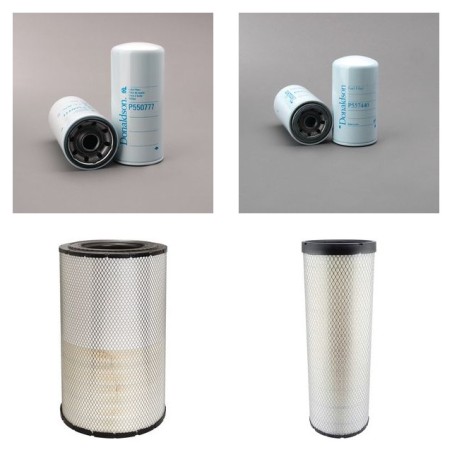 Filter kit for Case CX 460 with Isuzu Engine