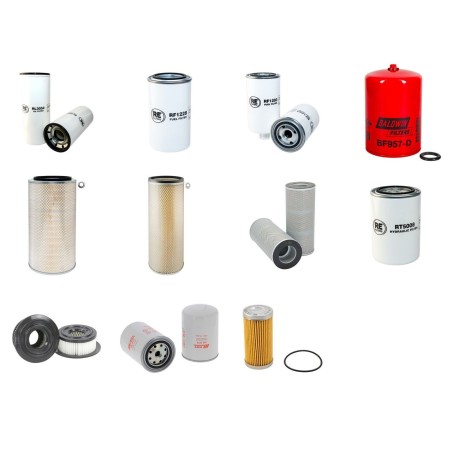 Filter Kit for Hyundai R320LC with Cummins LT10C Engine