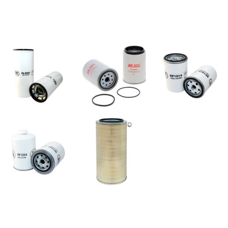 Filter Kit for Hyundai R320LC-7 with Cummins 6C8.3 Engine YR 2003 - 2007