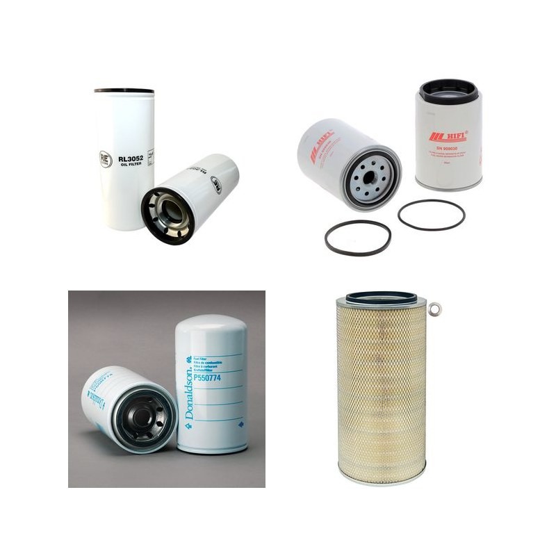 Filter Kit for Hyundai R320LC-7A with Cummins QSC8.3 Engine YR 2007-