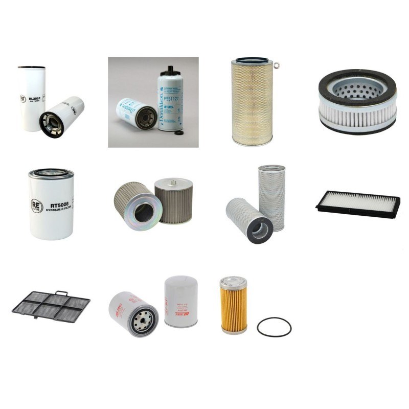HYUNDAI R 360 LC-7 Filter Service Kit w/Cummins QSC8.3 Eng.   YR  2003 - 2007