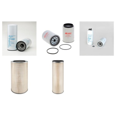 Filter Kit for Hyundai R450LC-7 with Cummins QSM11C Engine YR 2003 - 2007