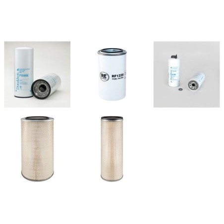 Filter Kit for Hyundai R450LC-7A with Cummins QSM Engine YR 2007-
