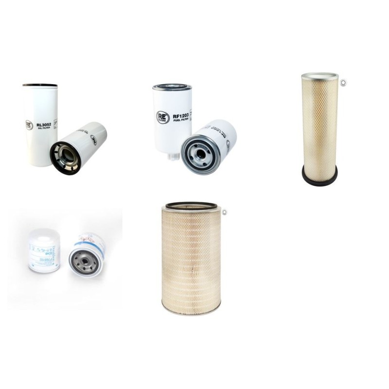 IHC-DRESSER (HOUGH) 375 Filter Service Kit w/Cummins NTA 855 Eng.