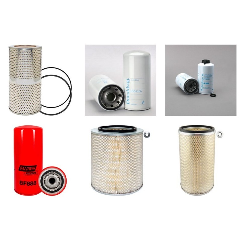 IHC-DRESSER (HOUGH) 550 Filter Service Kit w/CASE-IHC DTV 800 Eng.