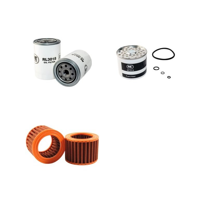 ALFA ROMEO GIULIA SUPER DIESEL Filter Service Kit w/PERKINS  Eng.   YR  1974-