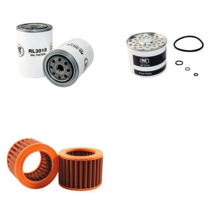 ALFA ROMEO GIULIA SUPER DIESEL Filter Service Kit w/PERKINS  Eng.   YR  1974-