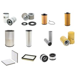 Case CX500D Filter Service Kit with Isuzu AQ-6UZ1X Engine YR