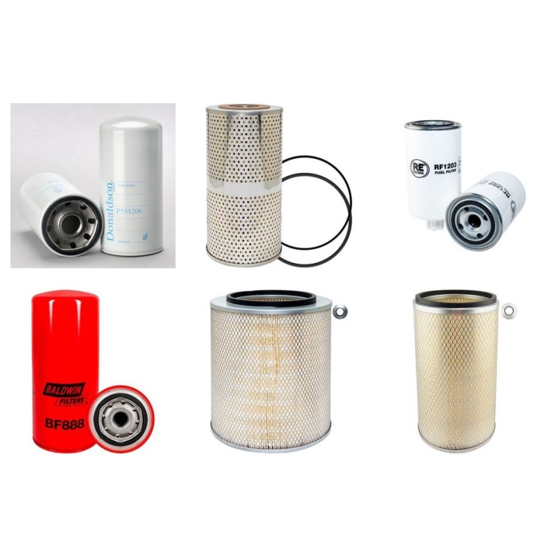 IHC-DRESSER (HOUGH) TD 20 E Filter Service Kit w/IHC DVT 800 Eng.