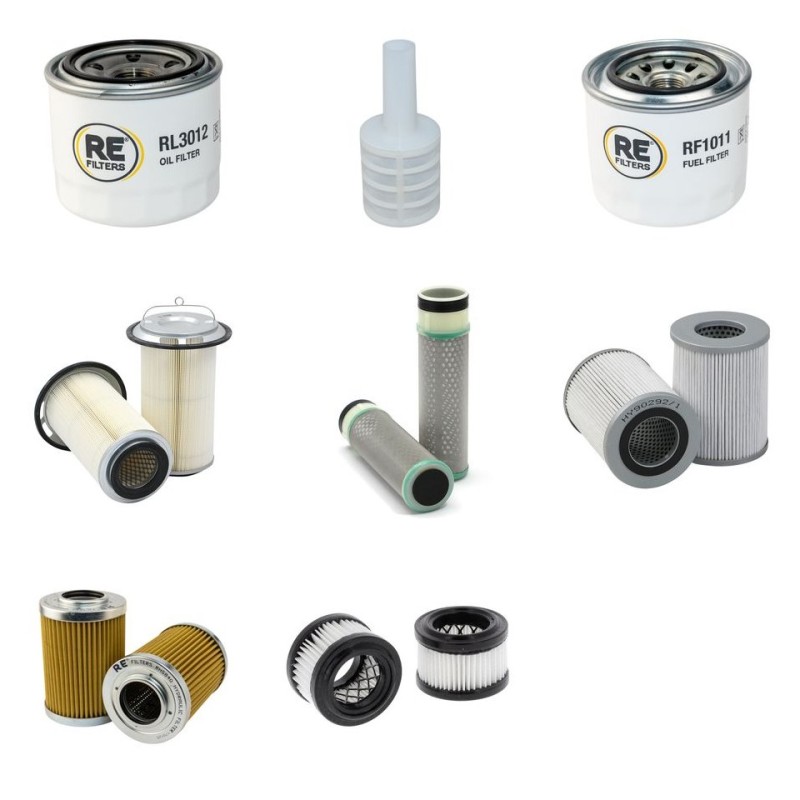 CASE POCLAIN CX 55 B Filter Service Kit with Yanmar 4Tnv88-Xyb Eng