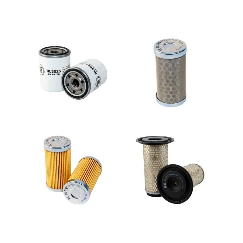 IHI 7 GX Filter Service Kit Air Oil Fuel Filters w/ISUZU ZYA1 Eng.