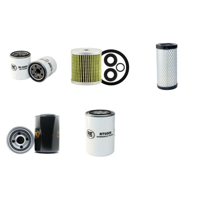 IHI IS 10 F Filter Service Kit w/Isuzu 3Kaipa05 Eng.