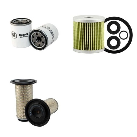 IHI 12 J Filter Service Kit Air Oil Fuel Filters