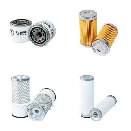 IHI 18J Filter Service Kit - double air - Air, Oil, Fuel Filters