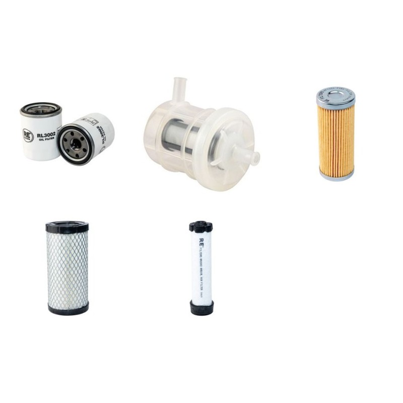 IHI 18 NXT Filter Service Kit Air Oil Fuel Filters w/Yanmar 3TNE68 Eng.