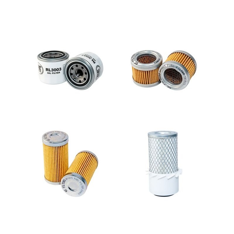IHI 20 JX Filter Service Kit Air Oil Fuel Filters w/ISUZU Eng.
