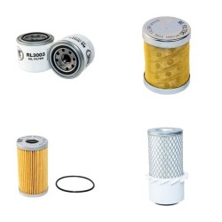 IHI 25JX Filter Service Kit Air Oil Fuel Filters SN single