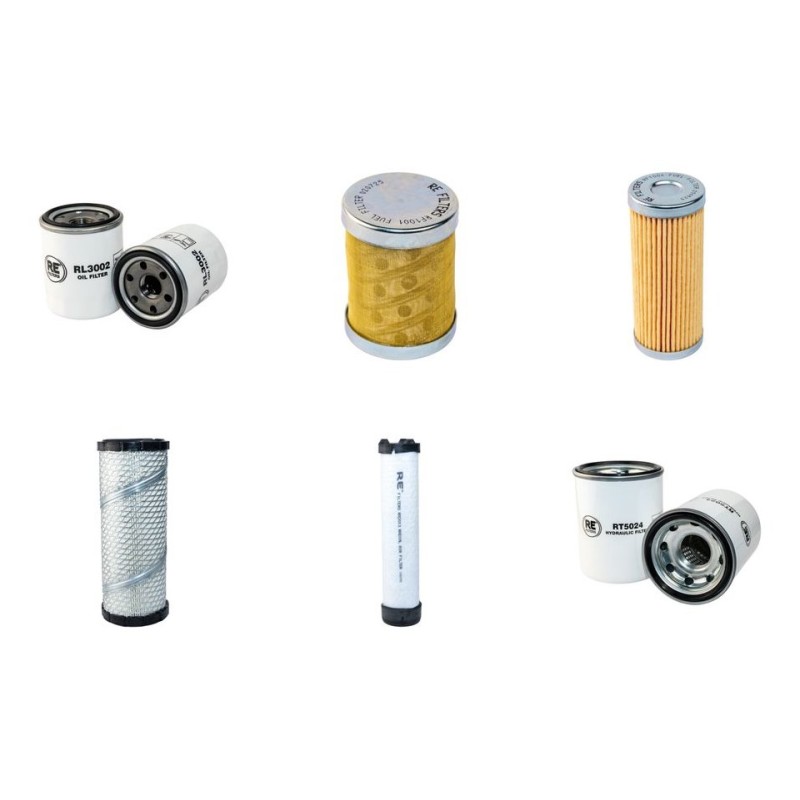 IHI 25 NX-2 Filter Service Kit w/Yanmar 3TNV76 Eng.