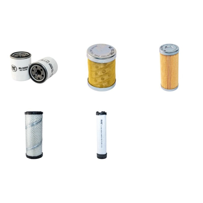IHI 25 NX-2 Filter Service Kit Air Oil Fuel Filters w/Yanmar 3TNV76 Eng.