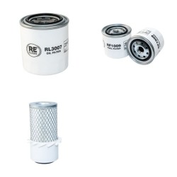 IHI 30 G Filter Service Kit Air Oil Fuel Filters w/ISUZU 3KC1PA24 Eng.